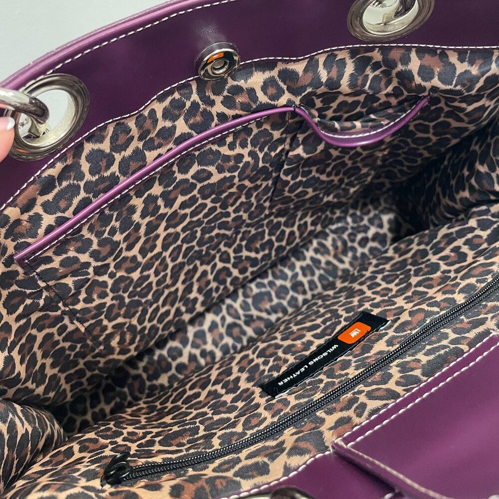 Wilson's Leather Briefcase/Laptop Tote - Picture 9 of 16